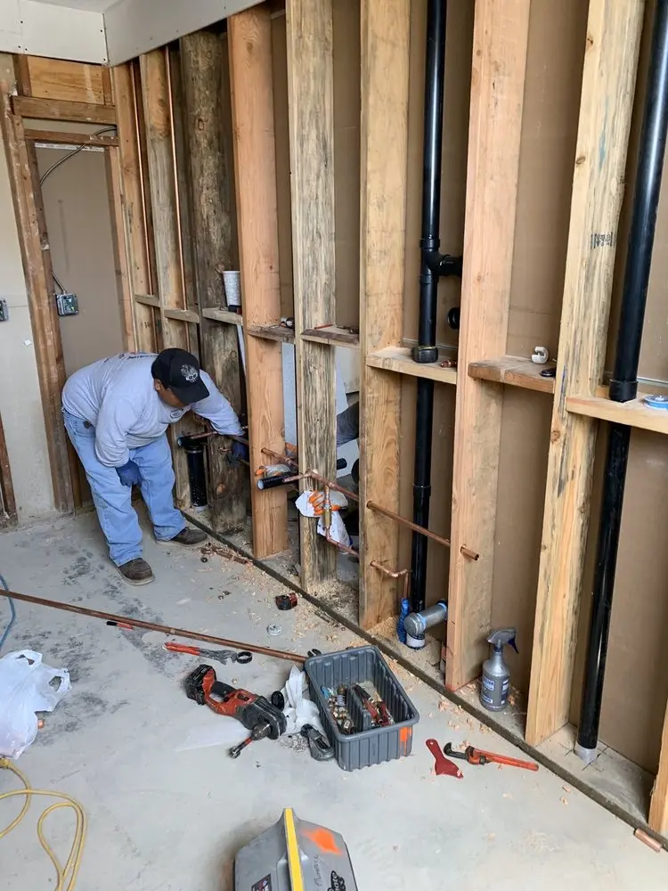 Commercial rough-in plumbing for Commercial Plumbing in Bentonville